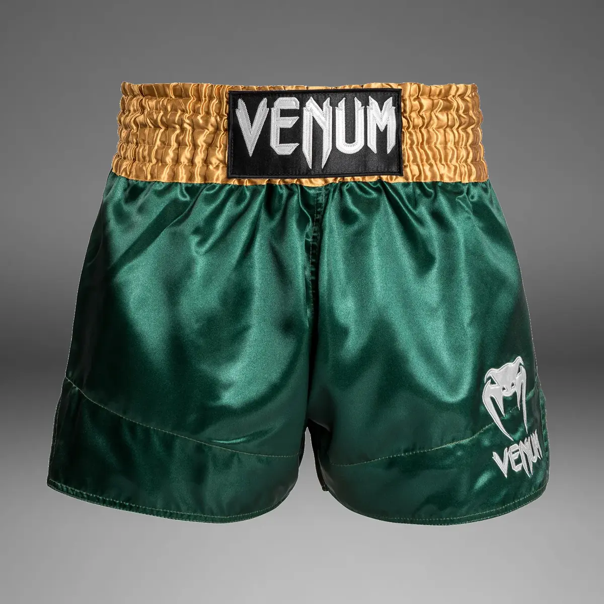 Venum Short de Muay Thaï CLASSIC-vert/or/blanc
