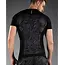 Venum G-Fit Scales Short Sleeve Rashguard – Black/Charcoal Grey – Compressiepasvorm voor Grappling en MMA