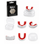 Fightsense Gebitsbeschermer voor Volwassenen – Wit/Rood – Inclusief Opbergdoos – Gebitsbeschermer voor vechtsport en training