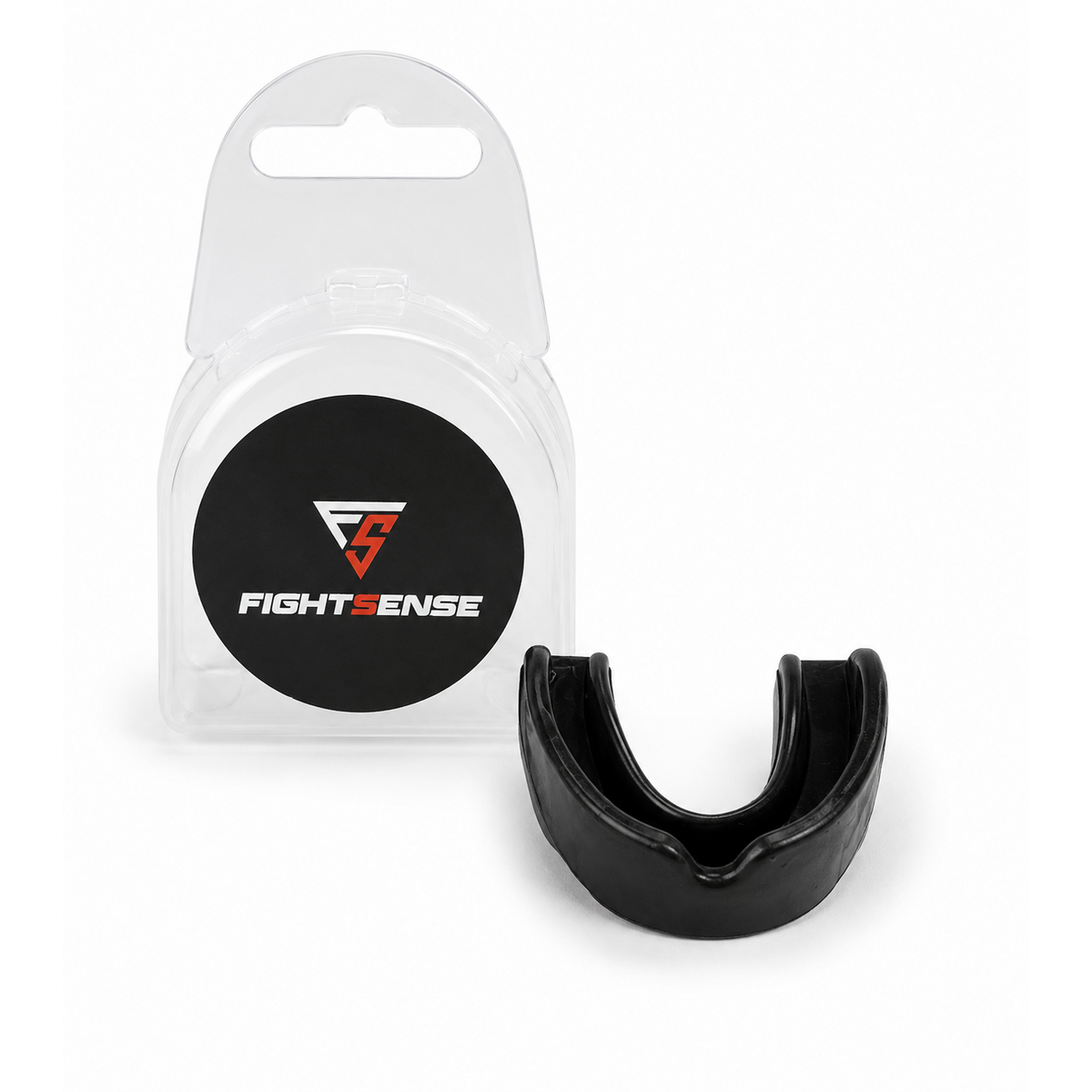 Fightsense Protège-dents – noir – protège-dents pour boxe & kick-boxing