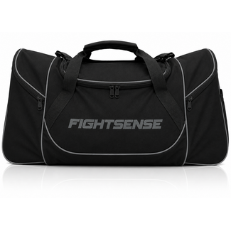 Fightsense Duffelbag Sporttas – Zwart/Grijs