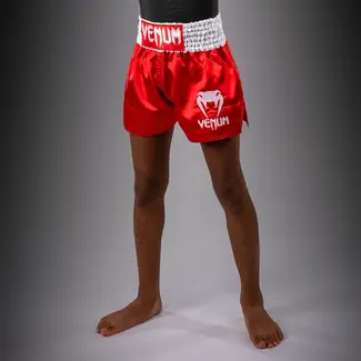 Venum Venum Classic Muay Thai Short Kids – Rood/Wit