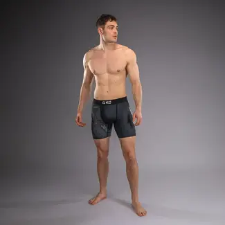 Venum Karate Combat by Venum Vale Tudo Shorts – Zwart/Grijs