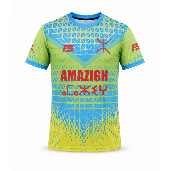 Fightsense Amazigh Performance T-Shirt – Berber Style – Sportshirt voor vechtsport en training
