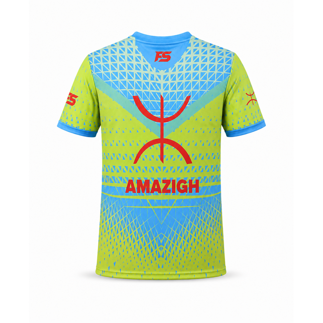 Fightsense Amazigh Performance T-Shirt – Berber Style – Sportshirt voor vechtsport en training