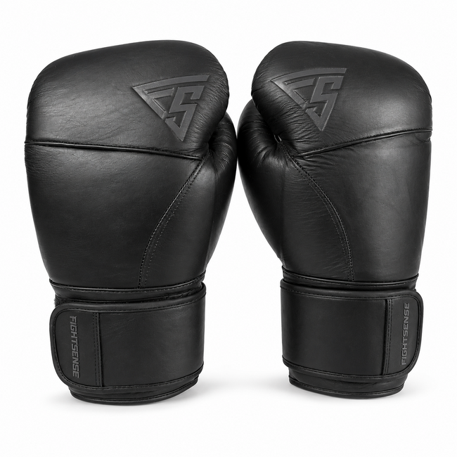 Fightsense Titan – Bokshandschoenen – Black – Bokshandschoenen voor vechtsport en training