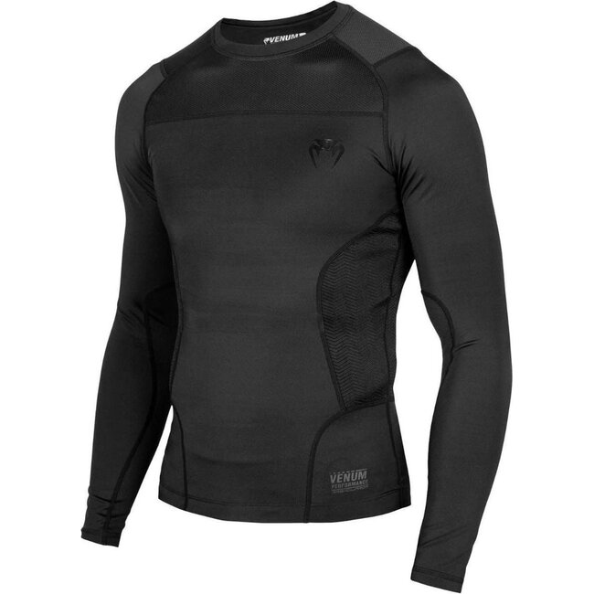 Venum Venum G-Fit Long Sleeve Rashguard – Zwart – Compressiepasvorm