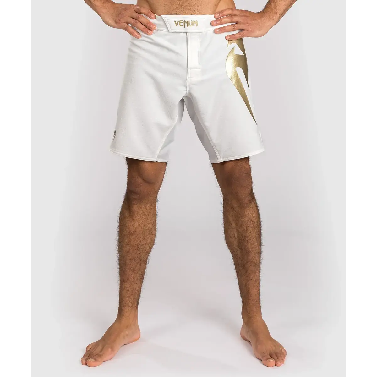Venum Light 5.0 Fight short - blanc/or