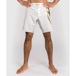 Venum Light 5.0 Fight Shorts - White/Gold
