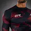 Venum UFC Zenith by Venum Authentic Fight Week Long Sleeve Rashguard – Marineblauw/Bordeaux/Zilver