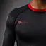 Venum Venum x Roger Gracie Signature Long Sleeve Rashguard – Black/Red – IBJJF Approved