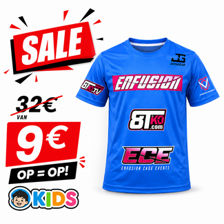 ENFUSION ENFUSION - T-SHIRTS VOOR KIDS - BLUE