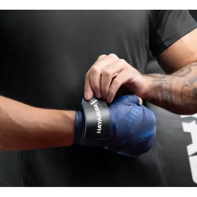 Hayabusa Deluxe Hand Wraps Bandages – Blauw – 460 cm – Extra Ondersteuning voor Handen en Polsen