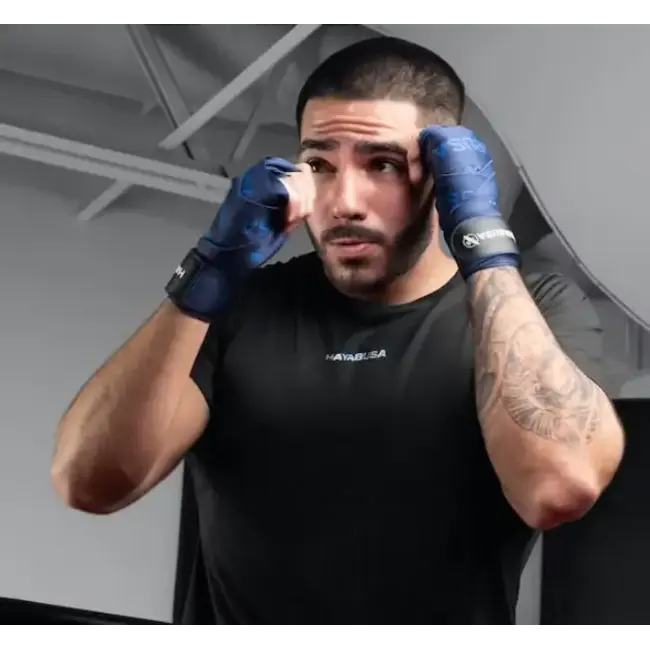 Hayabusa Deluxe Hand Wraps Bandages – Blauw – 460 cm – Extra Ondersteuning voor Handen en Polsen