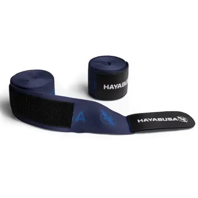 Hayabusa Deluxe Hand Wraps Bandages – Blauw – 460 cm – Extra Ondersteuning voor Handen en Polsen