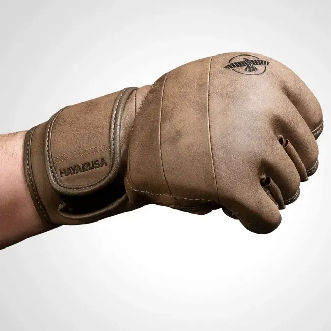 Hayabusa T3 LX 4oz MMA Handschoenen – Zwart – Luxe Lederen Constructie