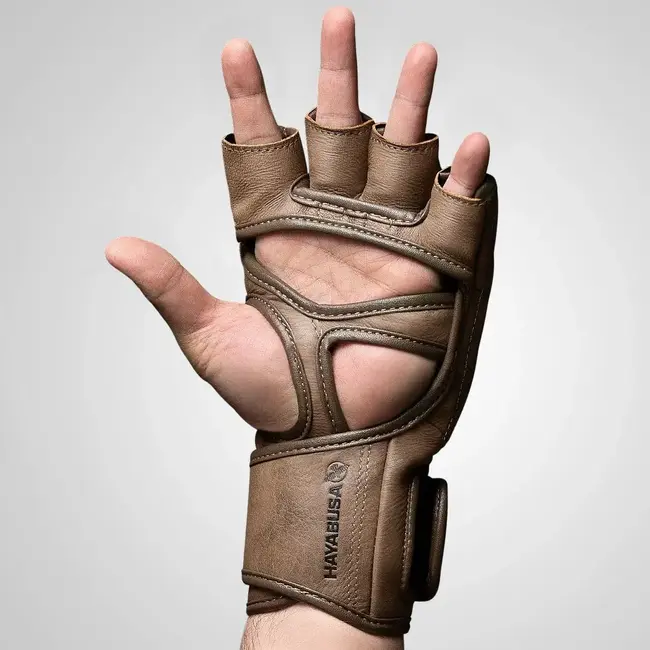 Hayabusa T3 LX 4oz MMA Handschoenen – Zwart – Luxe Lederen Constructie