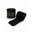 Fightsense ImpactWrap Handwraps 500cm – Boksbandages 500 cm – Zwart/Goud – Boksbandages voor vechtsport en training