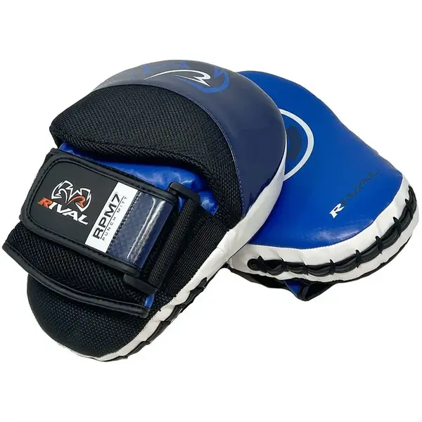 Rival RPM7 Focus Mitts – Blau/Weiß
