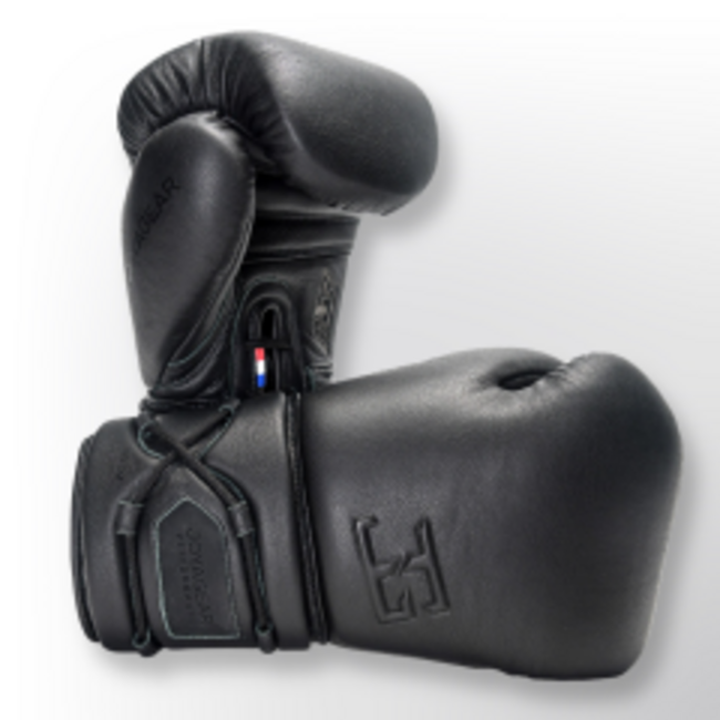JOYA Joyagear Elite (leer) Performance Bokshandschoenen – Veters - Zwart