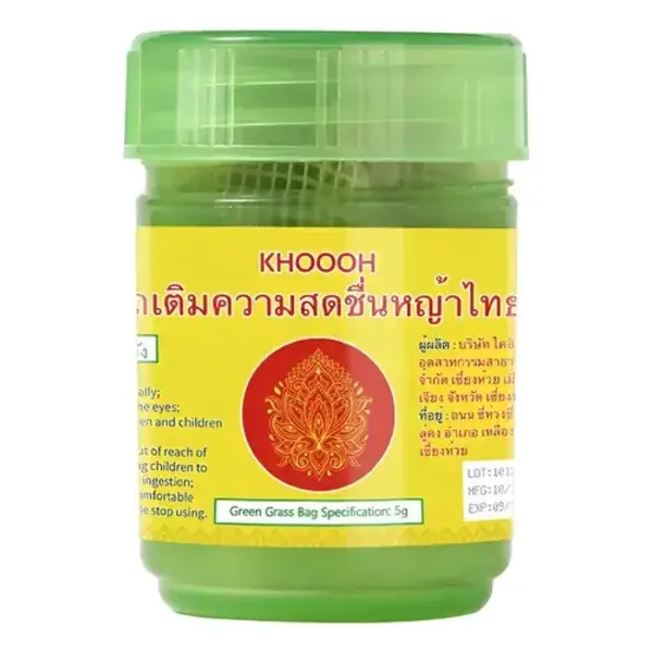 Hongthai Thai Inhaler Formula 2 – Erfrischender Kräuterinhalator gegen verstopfte Nase – 100 % natürlich