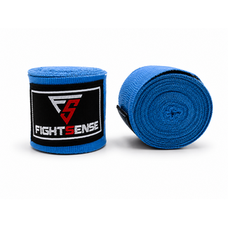 Fightsense bandages – BLAUW 500cm