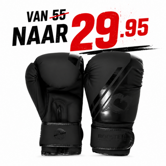 Booster Fightgear bokshandschoenen - bt sparring - black on black