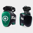 FAIRTEX Fairtex TP5 Ultra Lite Thigh Pad – Zwart/Groen – One Size – Professionele Low-Kick Pad