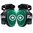 FAIRTEX Fairtex TP5 Ultra Lite Thigh Pad – Zwart/Groen – One Size – Professionele Low-Kick Pad