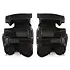 FAIRTEX Fairtex TP5 Ultra Lite Thigh Pad – Zwart – One Size – Professionele Low-Kick Pad