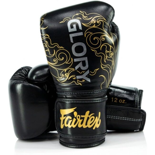 FAIRTEX Fairtex Glory BGVG3 Bokshandschoenen Black/Gold – Official Glory Kickboxing Gear