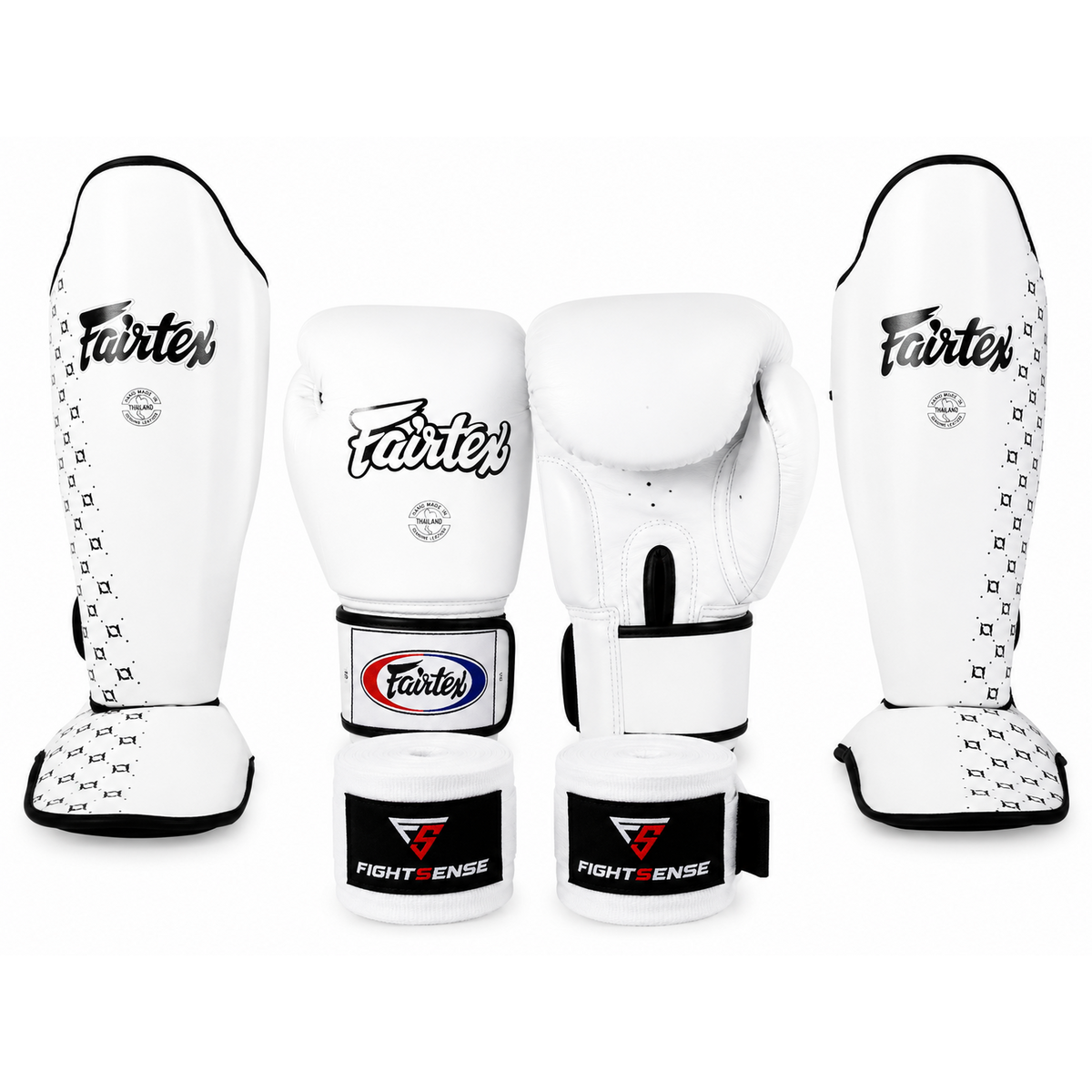 Fairtex BGV1/SP5 pack de combat – blanc