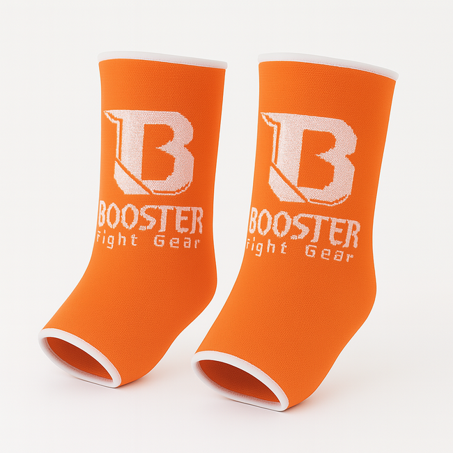 Booster Fightgear Booster Pro Enkelsokken – Oranje – Ondersteuning voor Muay Thai en Kickboksen