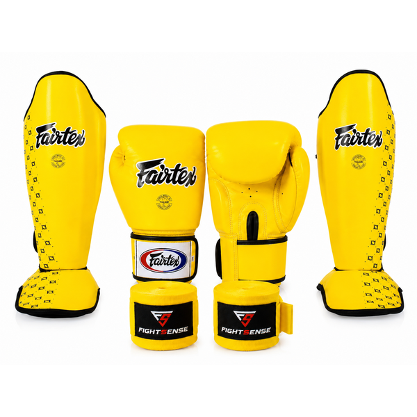 Fairtex BGV1/SP5 pack de combat – jaune