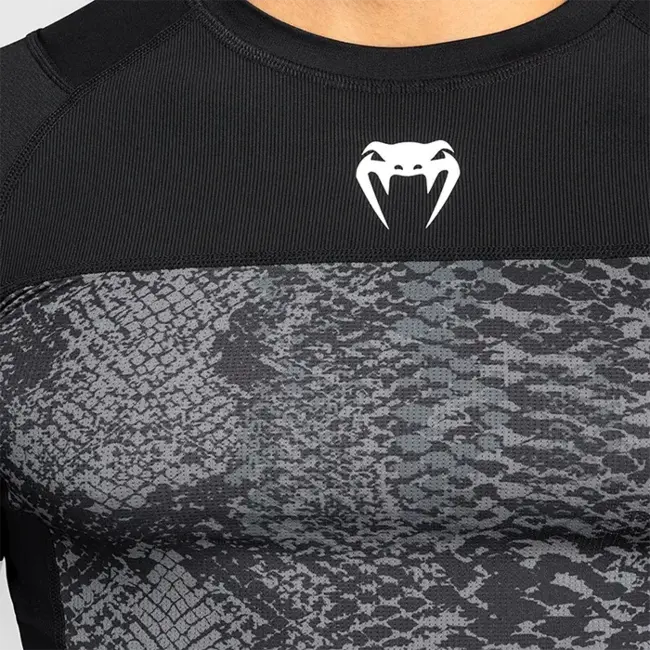 Venum Venum G-Fit Scales Rashguard Lange Mouwen – Zwart/Antracietgrijs – Compressie