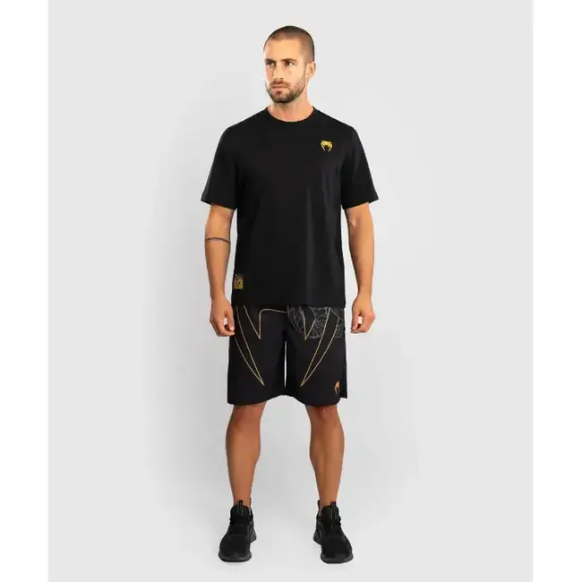 Venum Serpenti T-Shirt – Zwart/Zilver/Goud – 100% Premium Katoen