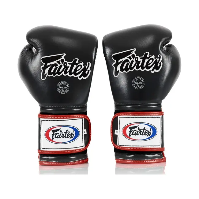 FAIRTEX Fairtex BGV9 Mexican Style Bokshandschoenen – Zwart/Wit/Rood