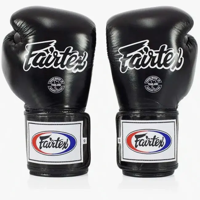 FAIRTEX Fairtex BGV5 Super Sparring Bokshandschoenen – Locked Thumb – Zwart/Rood
