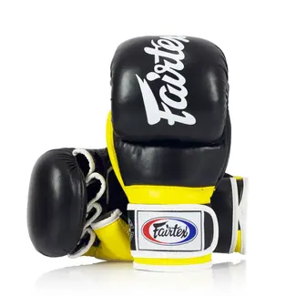 FAIRTEX FGV18 Super Sparring MMA Handschoenen – Zwart/Geel