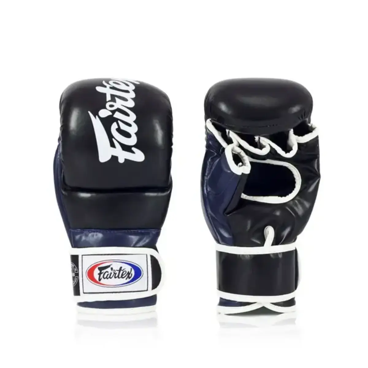 Fairtex FGV18 Super Sparring gants MMA – noir/bleu