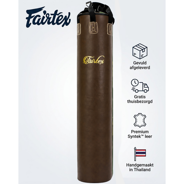 Fairtex HB6TB Muay Thaï Banana Bag – Throwback marron