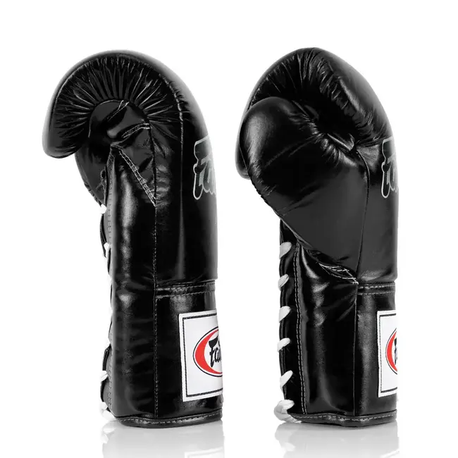 FAIRTEX BGL6 Bokshandschoenen met Veters – Zwart