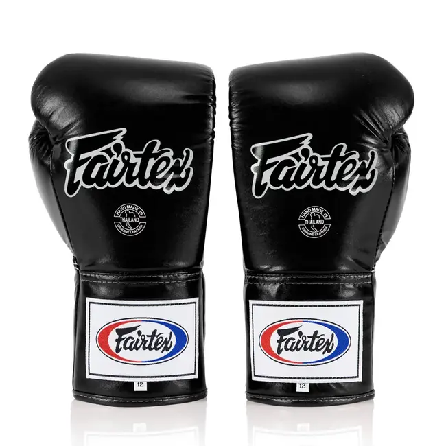 FAIRTEX BGL6 Bokshandschoenen met Veters – Zwart