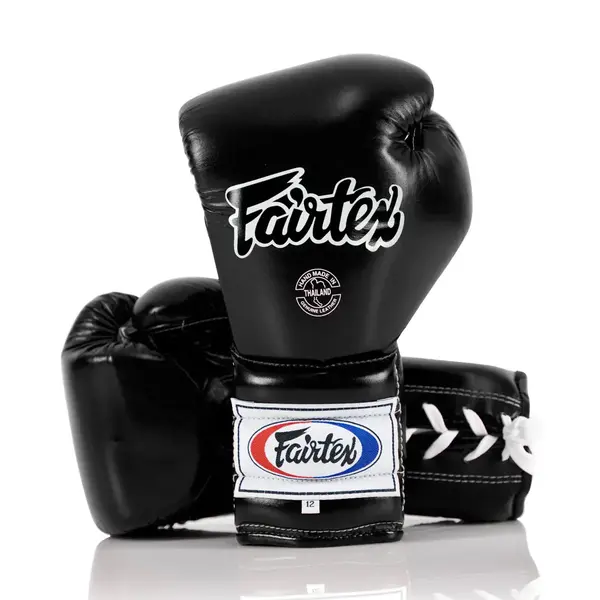 Fairtex BGL7 Pro entraînement gants de boxe – noir