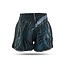 King Pro Boxing King Pro Boxing Storm 1 Muay Thai Short – Zwart/Donkerblauw – Lichtgewicht Microvezel