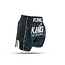 King Pro Boxing King Pro Boxing Storm 1 Muay Thai Short – Zwart/Donkerblauw – Lichtgewicht Microvezel