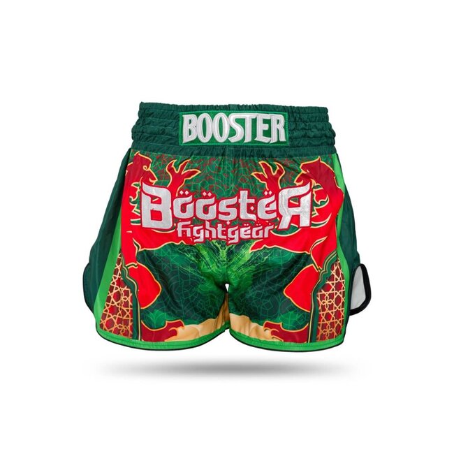 Booster Fightgear Booster TBT Marokko Fightshort – Voor Kickboksen en Muay Thai