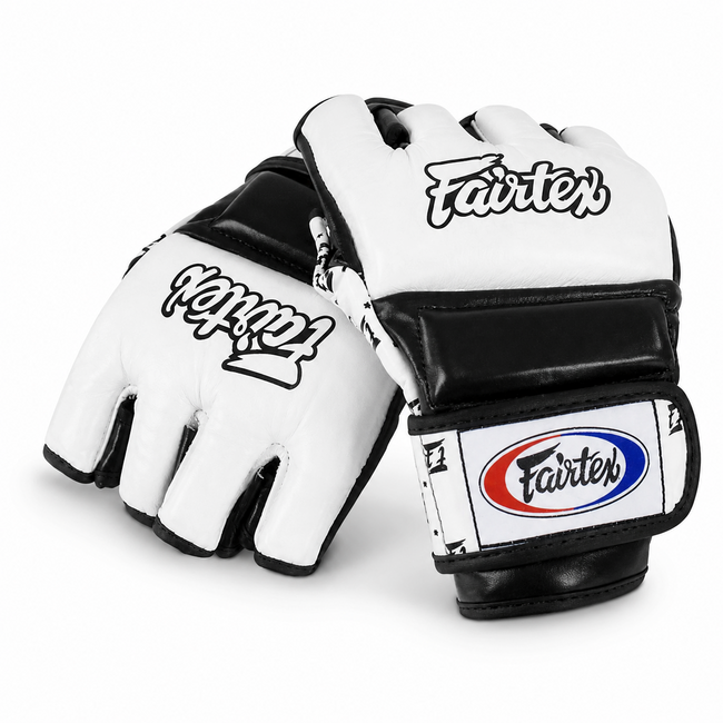 FAIRTEX FGV13 Super Sparring MMA Handschoenen – Zwart/Wit
