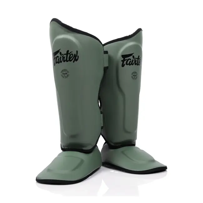 FAIRTEX SP9 Scheenbeschermers – Military Green
