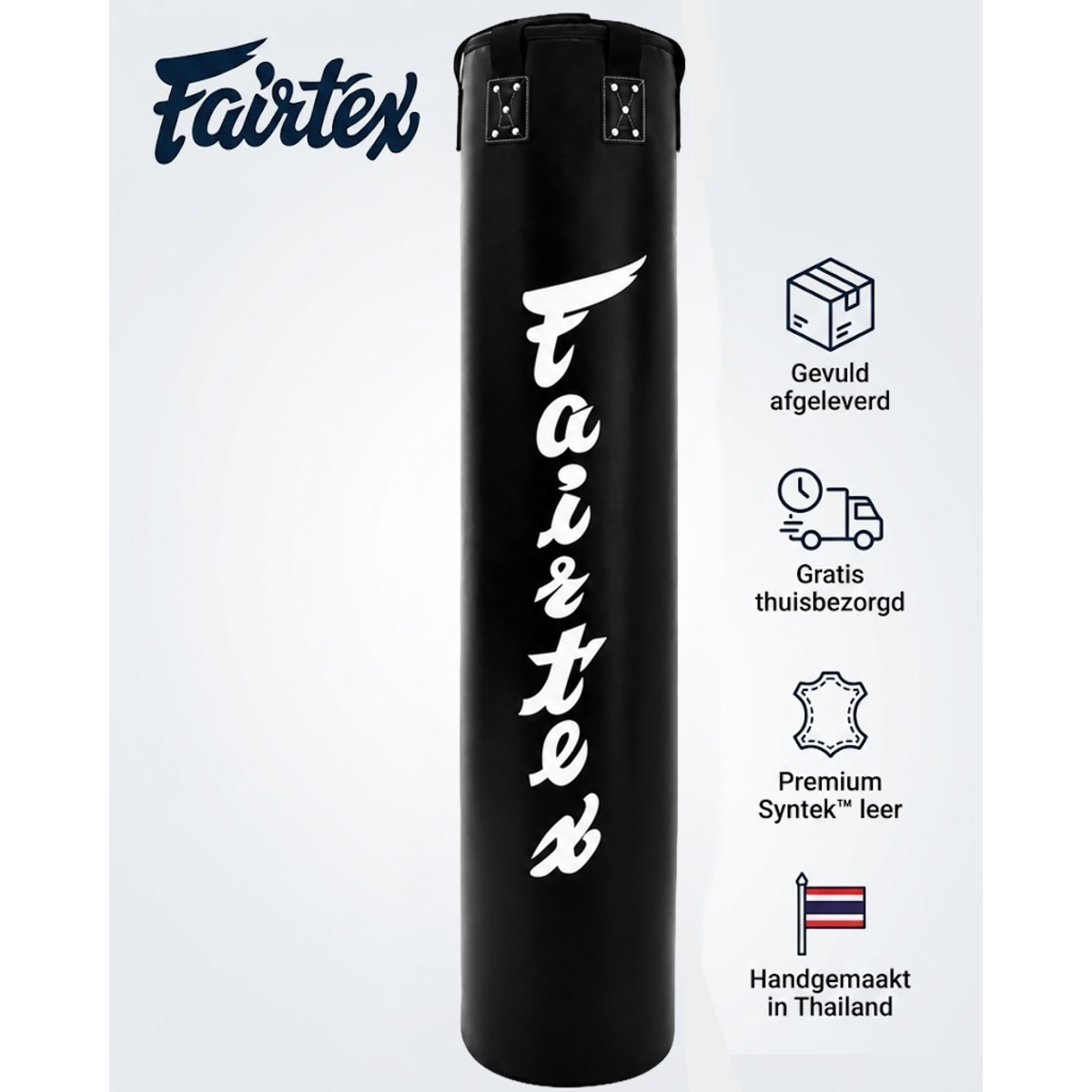 Fairtex HB6 Muay Thaï Banana Bag – noir